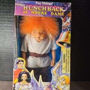 Vintage Hunchback of Notre Dame Quasimodo Doll #4762 NIB By Toy Things